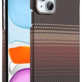 Apple iPhone 14 Vega Magsafe Kapak - Çöl Titanyum-(5796)