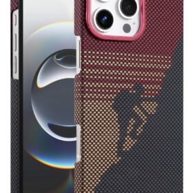 Apple iPhone 16 Pro Max Vega Magsafe Kapak - Kırmızı-(5796)