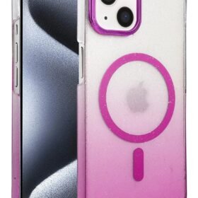 Apple iPhone 15 Glossy Magsafe Kapak - Mor-(5796)