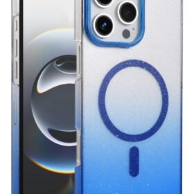 Apple iPhone 16 Pro Glossy Magsafe Kapak - Mavi-(5796)
