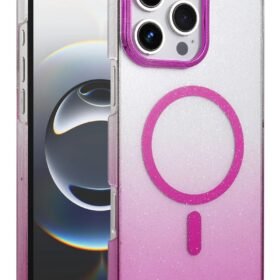 Apple iPhone 16 Pro Glossy Magsafe Kapak - Mor-(5796)