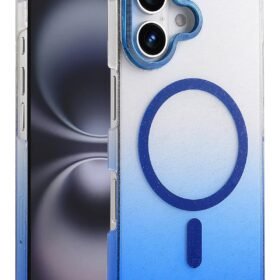 Apple iPhone 16 Plus Glossy Magsafe Kapak - Mavi-(5796)