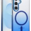Samsung Galaxy S25 Glossy Magsafe Kapak - Mavi-(5796)