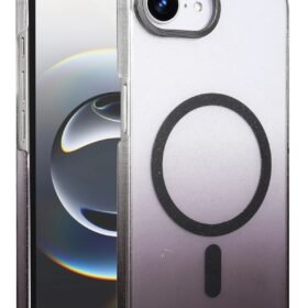 Apple iPhone 16E Glossy Magsafe Kapak - Siyah-(5796)