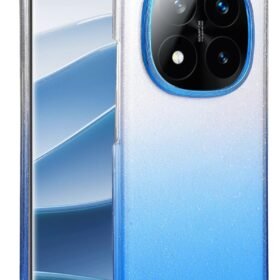 Xiaomi Redmi Note 14 Pro 5G Glossy Kapak - Mavi-(5796)