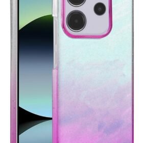 Xiaomi Redmi 12 Glossy Kapak - Mor-(5796)