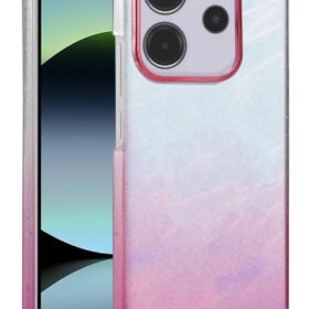 Xiaomi Redmi 12 Glossy Kapak - Pembe-(5796)