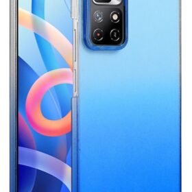 Xiaomi Redmi Note 11 Pro Glossy Kapak - Mavi-(5796)