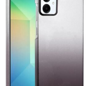 Samsung Galaxy A06 Glossy Kapak - Siyah-(5796)