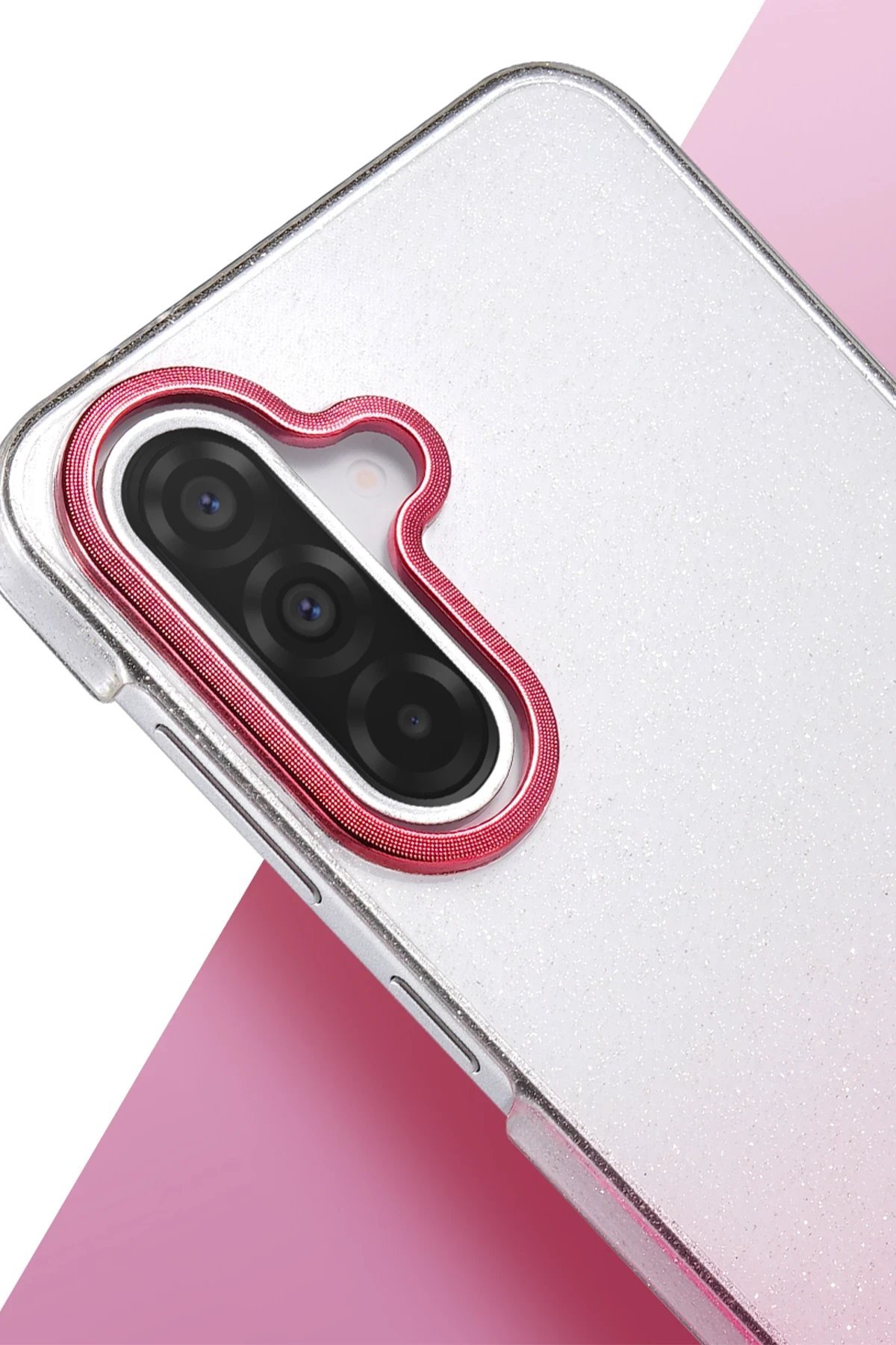 Samsung Galaxy A56 Glossy Kapak - Pembe-(5796) - Görsel 2