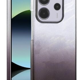 Xiaomi Redmi Note 14 4G Glossy Kapak - Siyah-(5796)