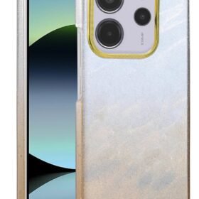 Xiaomi Redmi Note 14 4G Glossy Kapak - Çöl Titanyum-(5796)