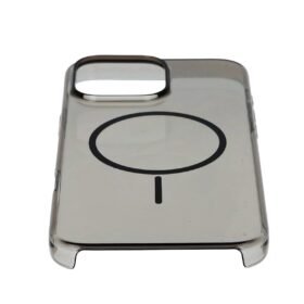 Apple iPhone 16 Pro PC Blank Magsafe Kapak - Siyah-(5796)