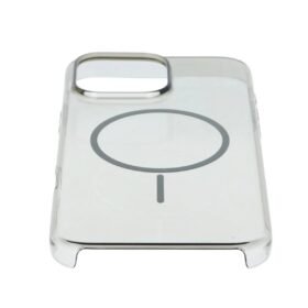 Apple iPhone 16 Pro Max PC Blank Magsafe Kapak - Natural Grey-(5796)