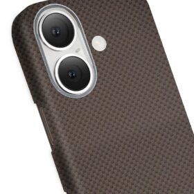 Apple iPhone 16 Volt Magsafe Kapak - Kahverengi-(5796)