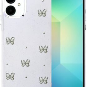 Samsung Galaxy A06 Fiyonk Desenli Kapak - Desen 1-(5796)