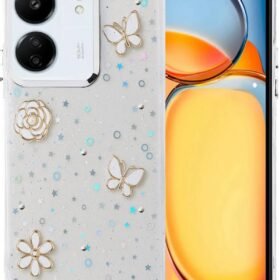 Xiaomi Redmi 13C Fiyonk Desenli Kapak - Desen 2-(5796)