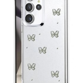 Samsung Galaxy S23 Ultra Fiyonk Desenli Kapak - Desen 1-(5796)