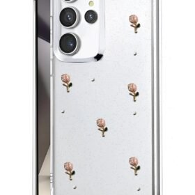 Samsung Galaxy S23 Ultra Fiyonk Desenli Kapak - Desen 5-(5796)