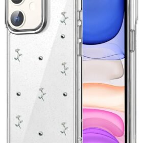 Apple iPhone 12 Fiyonk Desenli Kapak - Desen 6-(5796)