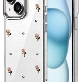 Apple iPhone 14 Fiyonk Desenli Kapak - Desen 5-(5796)