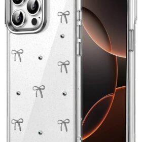 Apple iPhone 15 Pro Max Fiyonk Desenli Kapak - Desen 6-(5796)