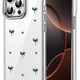 Apple iPhone 15 Pro Max Fiyonk Desenli Kapak - Desen 9-(5796)