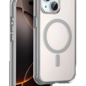 Apple iPhone 15 Hulk Magsafe Kapak - Titan Gri-(5796)