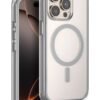 Apple iPhone 15 Pro Max Hulk Magsafe Kapak - Titan Gri-(5796)