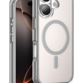 Apple iPhone 16 Hulk Magsafe Kapak - Titan Gri-(5796)