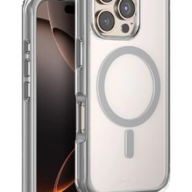 Apple iPhone 16 Pro Max Hulk Magsafe Kapak - Titan Gri-(5796)