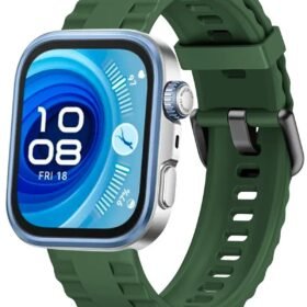 Huawei Watch Fit 3 Klasik Kordon - Koyu Yeşil-(5796)