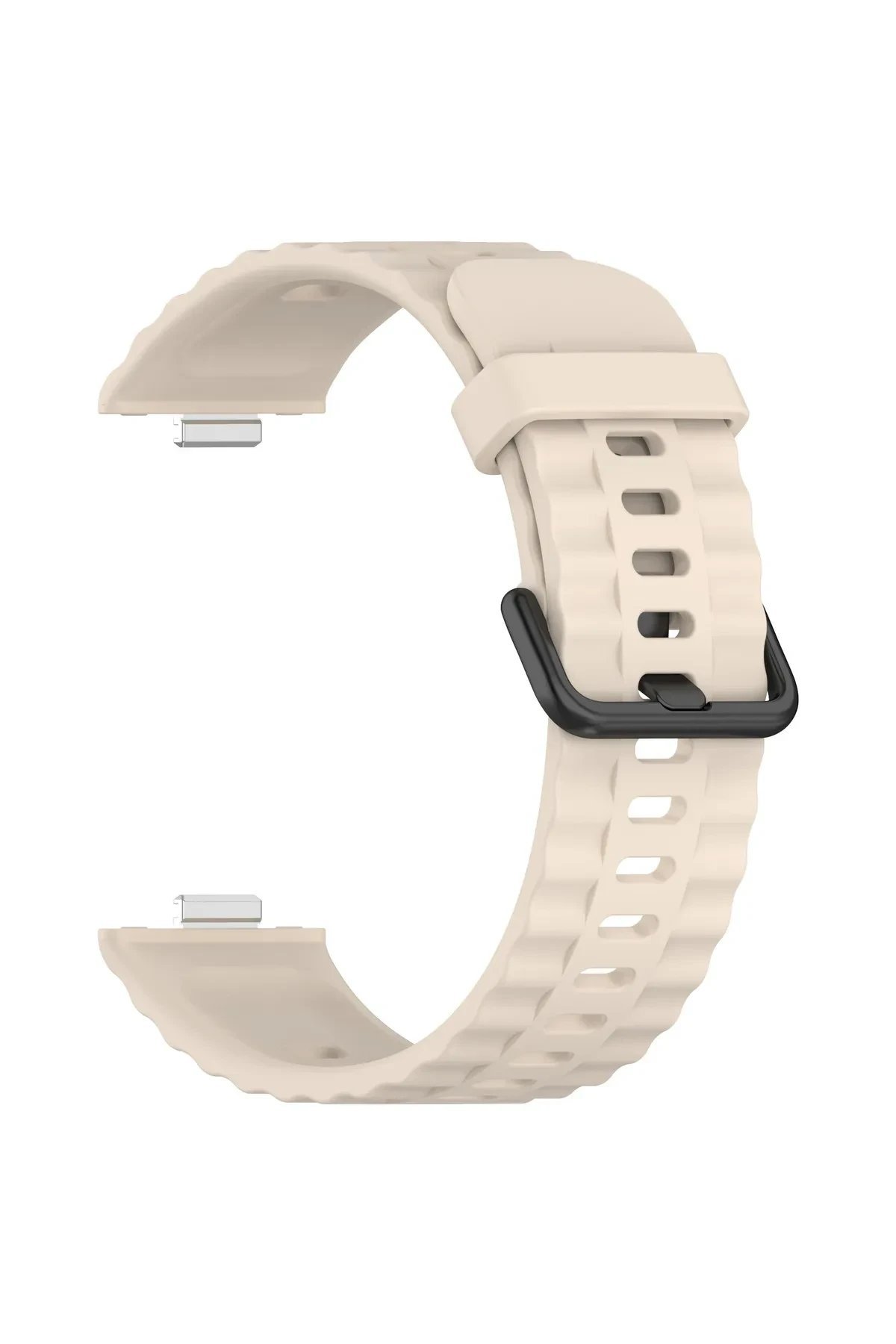Huawei Watch Fit 3 Klasik Kordon - Bej-(5796) - Görsel 3