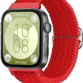 Huawei Fit 4 Star Kordon - Kırmızı-(5796)