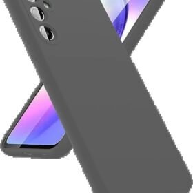 Samsung Galaxy A24 4G Kılıf First Silikon - Gri-(5796)