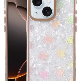 Apple iPhone 14 Lumi Desenli Kapak - Çöl Titanyum-(5796)