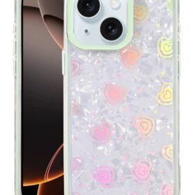 Apple iPhone 15 Lumi Desenli Kapak - Mavi-(5796)