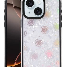 Apple iPhone 15 Lumi Desenli Kapak - Siyah-(5796)