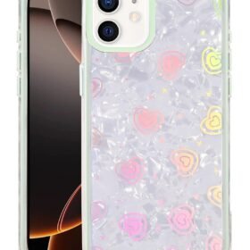 Apple iPhone 11 Lumi Desenli Kapak - Yeşil-(5796)