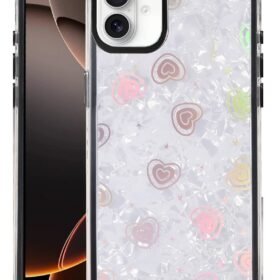 Apple iPhone 16 Lumi Desenli Kapak - Siyah-(5796)