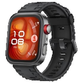 Huawei Fit 4 Nova Silikon Kordon - Siyah-(5796)