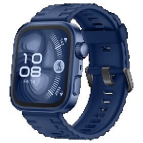 Huawei Fit 4 Nova Silikon Kordon - Lacivert-(5796)