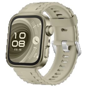 Huawei Fit 4 Nova Silikon Kordon - Gri-(5796)