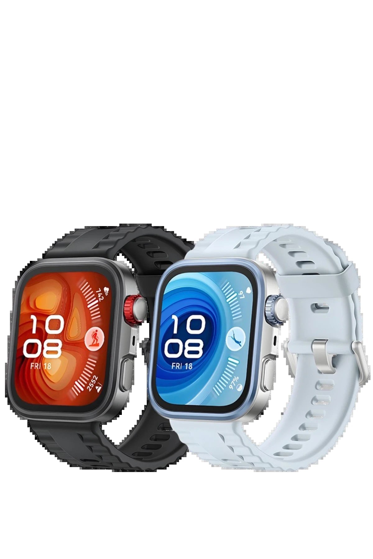Huawei Fit 4 Nova Silikon Kordon - Kırmızı-(5796) - Görsel 2