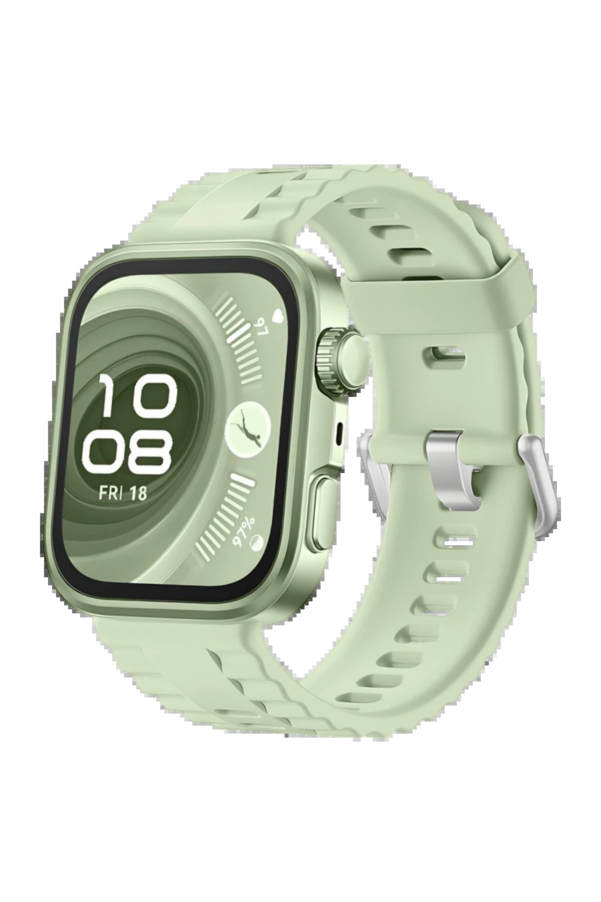 Huawei Fit 4 Nova Silikon Kordon - Açık Yeşil-(5796)
