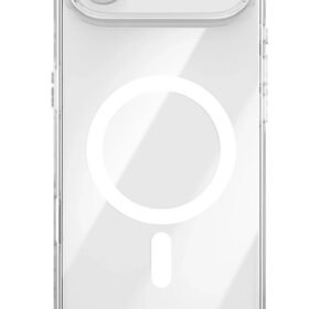 iPhone 17 Air Kılıf Pc Real Magsafe Kapak - Şeffaf-(5796)