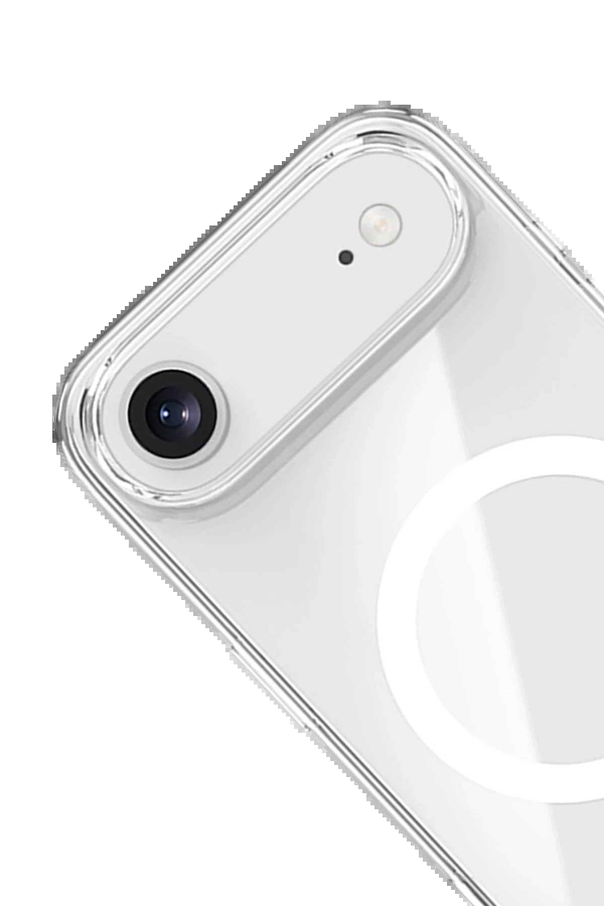 iPhone 17 Air Kılıf Pc Real Magsafe Kapak - Şeffaf-(5796) - Görsel 2