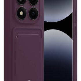 Xiaomi Redmi Note 14 Pro 4G Kelvin Kartvizitli Silikon - Derin Mor-(5796)