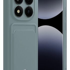 Xiaomi Redmi Note 14 Pro 5G Kelvin Kartvizitli Silikon - Açık Yeşil-(5796)