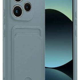 Xiaomi Redmi Note 14 4G Kelvin Kartvizitli Silikon - Açık Yeşil-(5796)